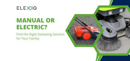 Electric vs Manual Sweeping: Which Is Right for Your Facility?