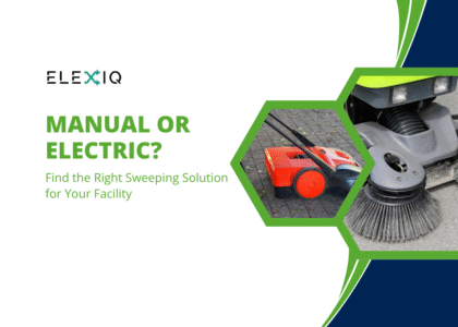 Electric vs Manual Sweeping: Which Is Right for Your Facility?