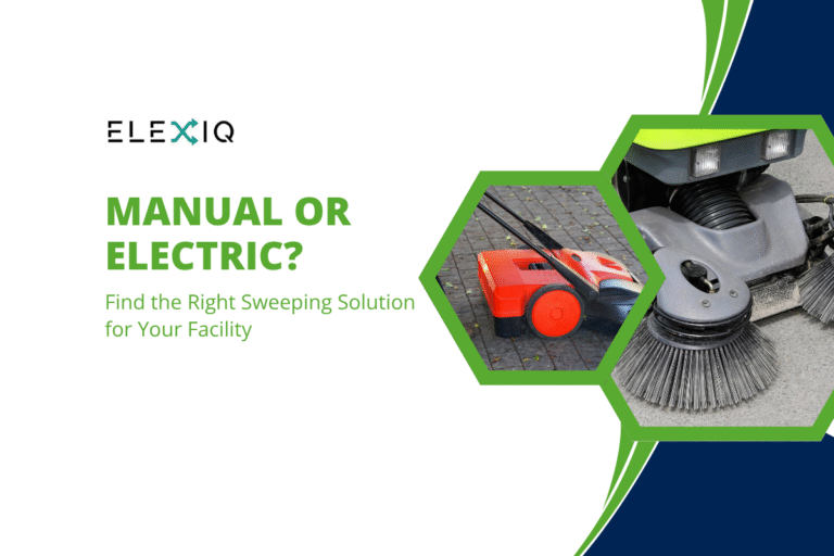 Electric vs Manual Sweeping: Which Is Right for Your Facility?