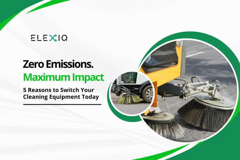 5 Reasons Why Your Organization Should Switch to Zero-Emission Cleaning Equipment